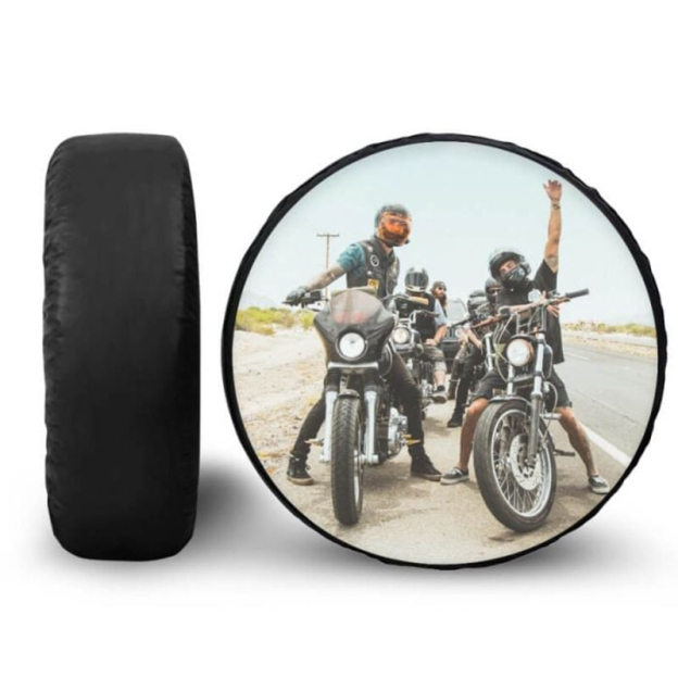 Customized picture car spare tire cover-Thyye
