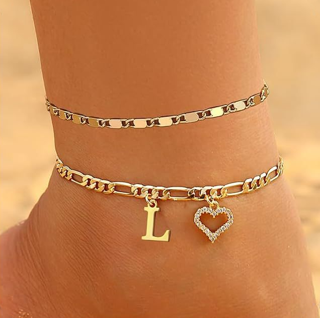 Custom Zircon Pendant Anklet