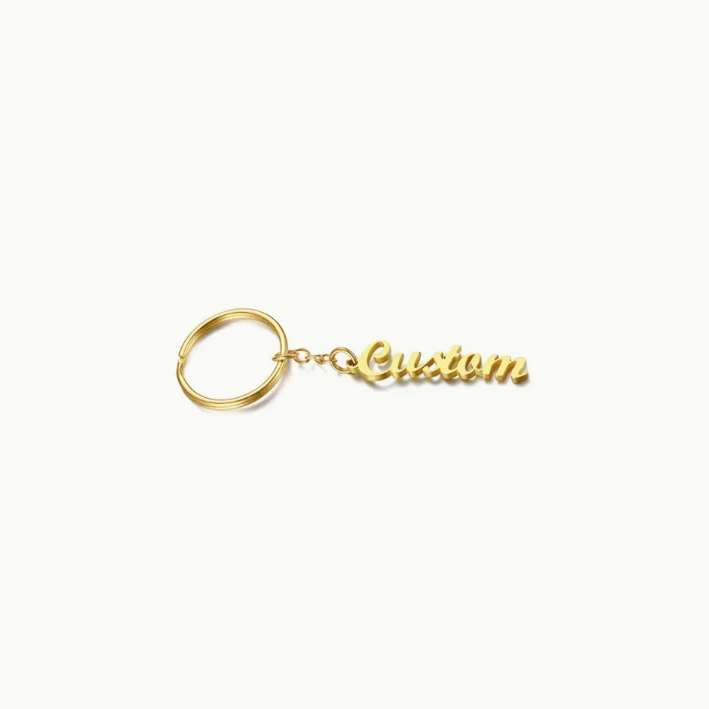 Name letter keychain-Thyye