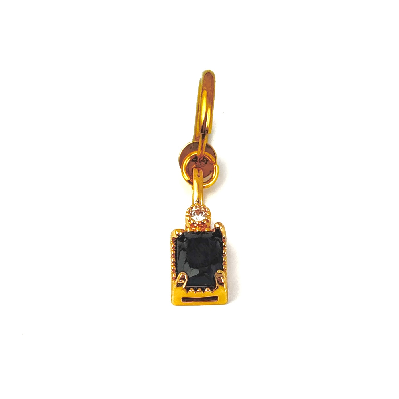 Faux Navel Crystal Drop Jewelry