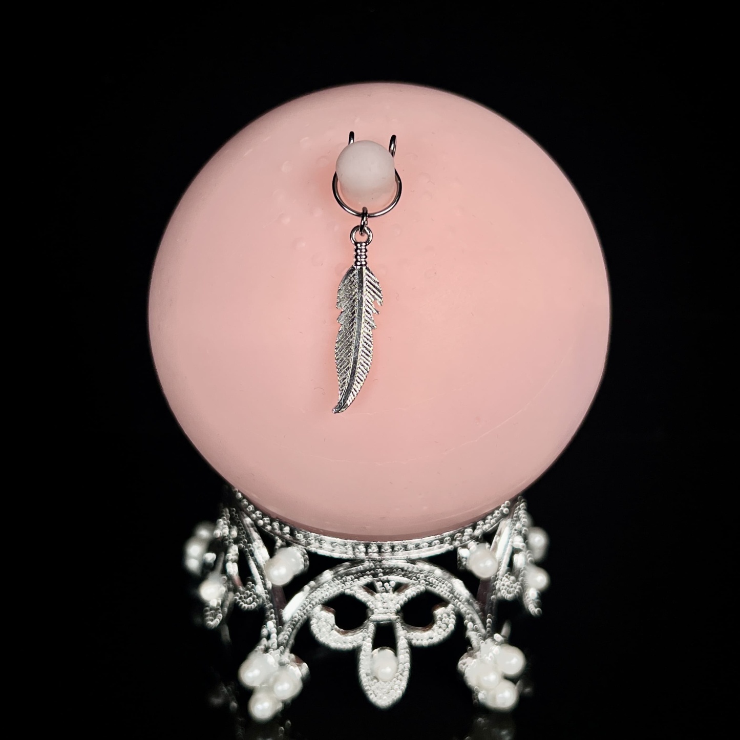 Silver Leaf Grip Clips