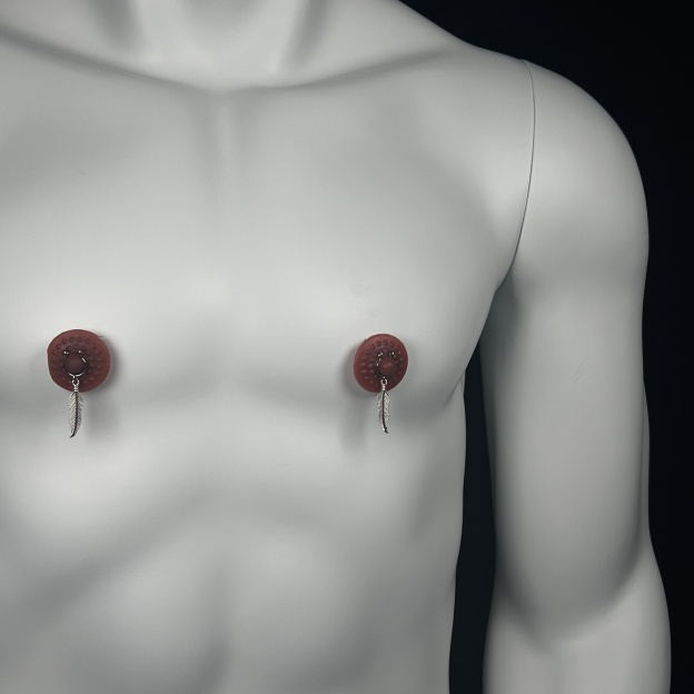 Silver Leaf Grip Clips