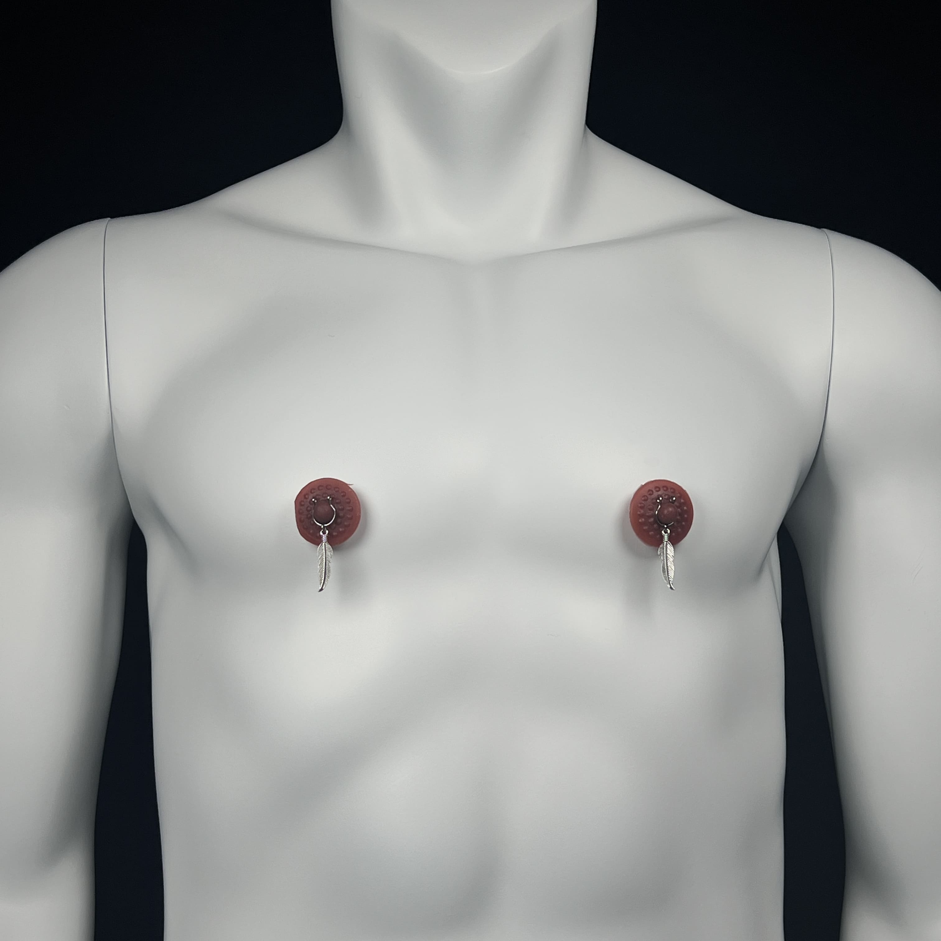 Silver Leaf Grip Clips