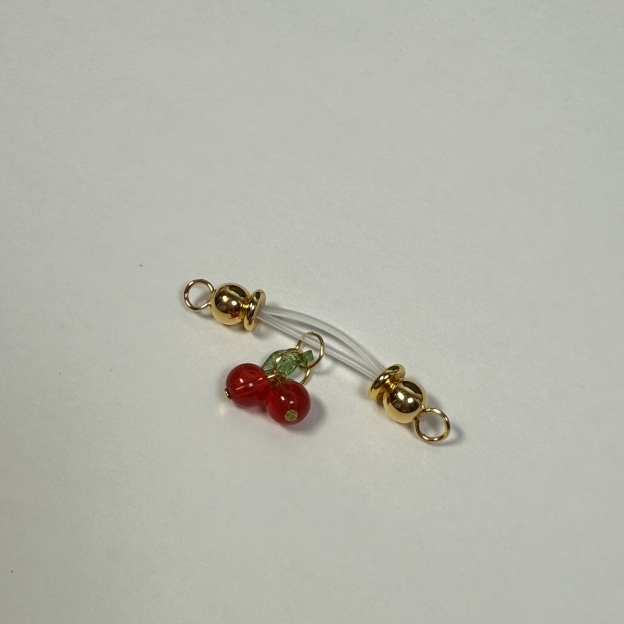 Crystal Cherry Pendant