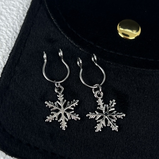 Silver Frost Nipple Clips
