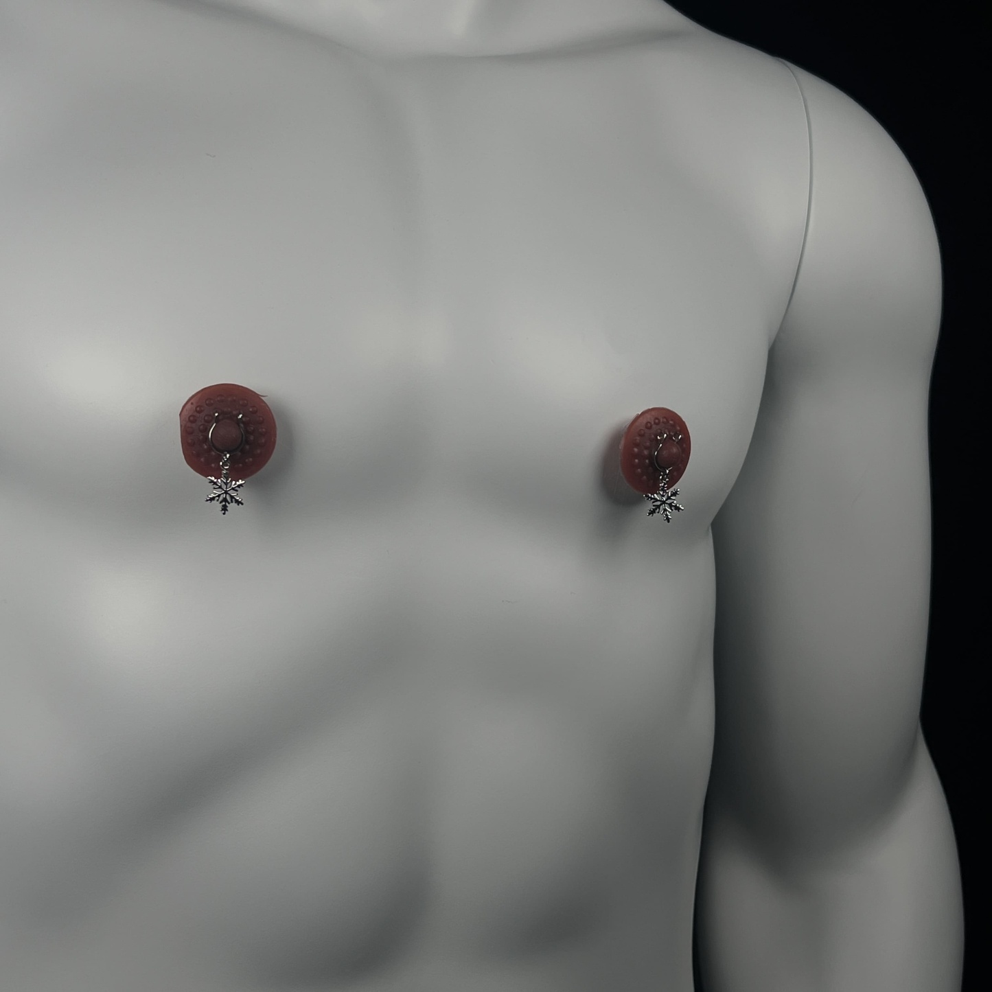 Silver Frost Nipple Clips