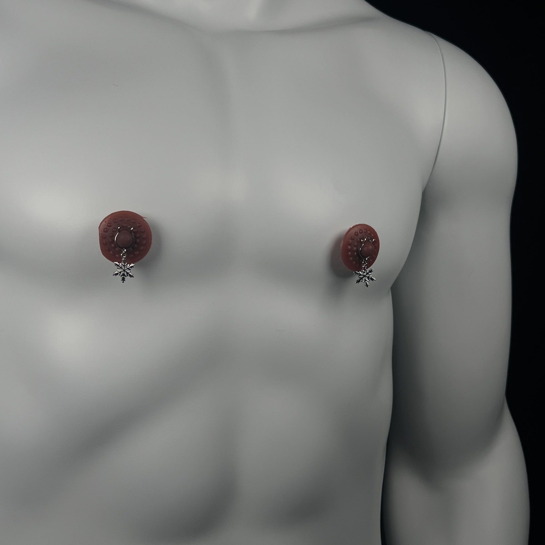 Silver Frost Nipple Clips