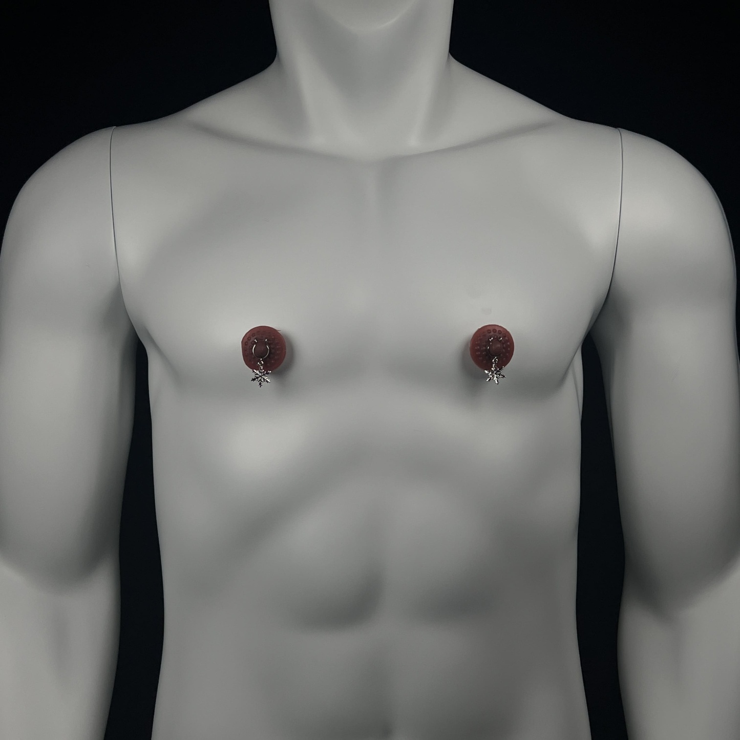 Silver Frost Nipple Clips