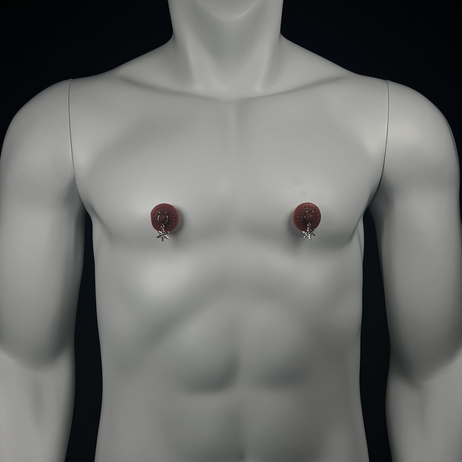 Silver Frost Nipple Clips