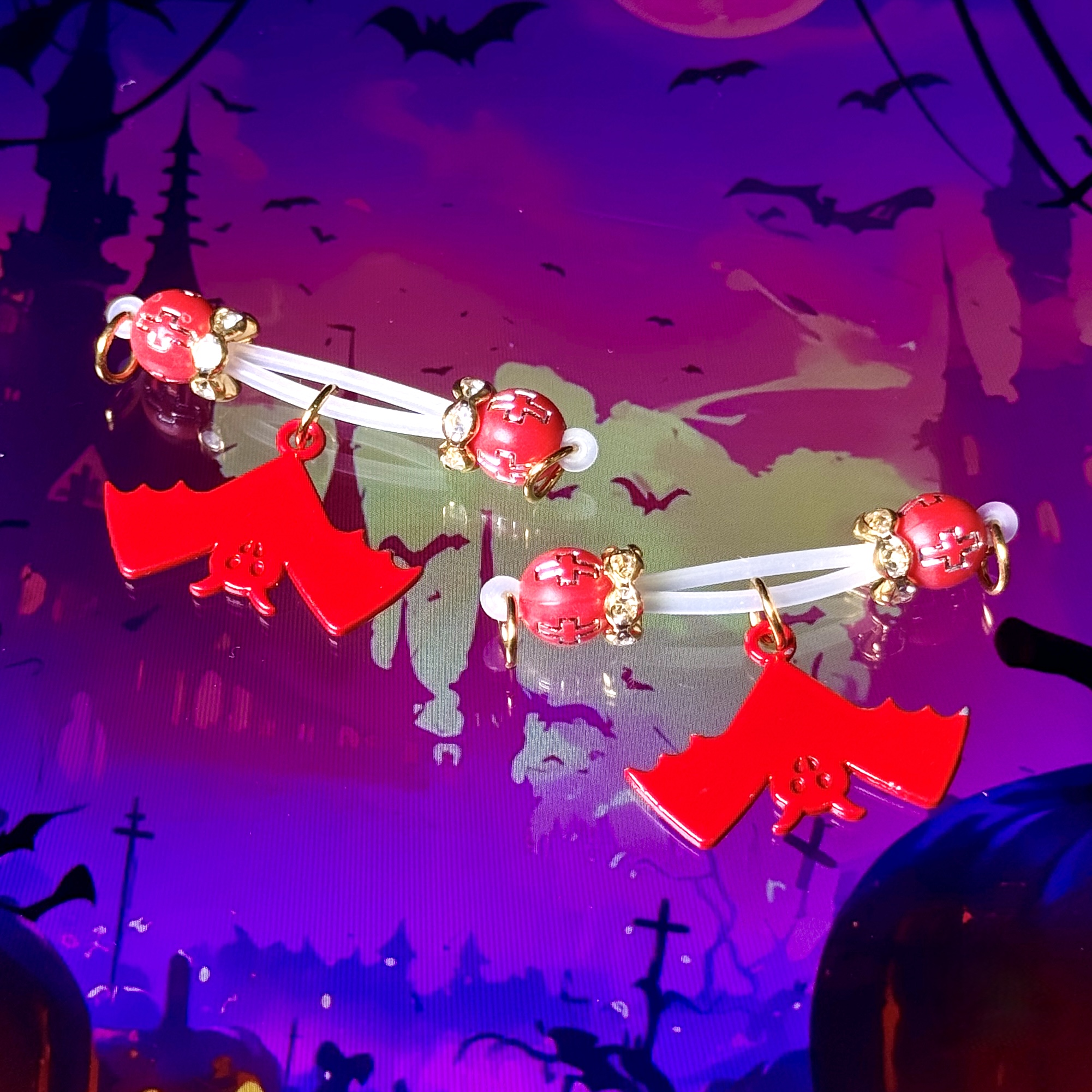 Vampire Bat Non-Piercing Nipple Clamp