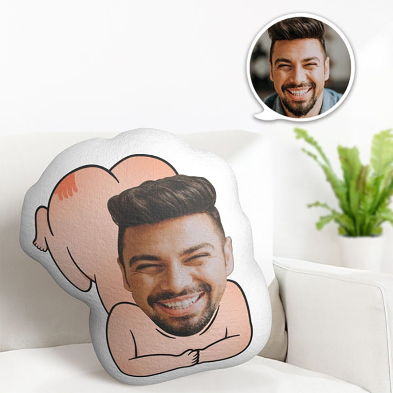 Custom funny face pillow-Thyye