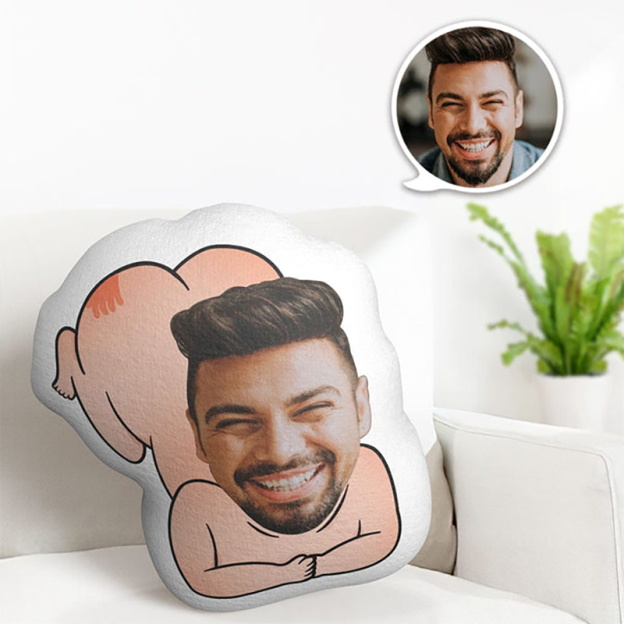Custom funny face pillow-Thyye