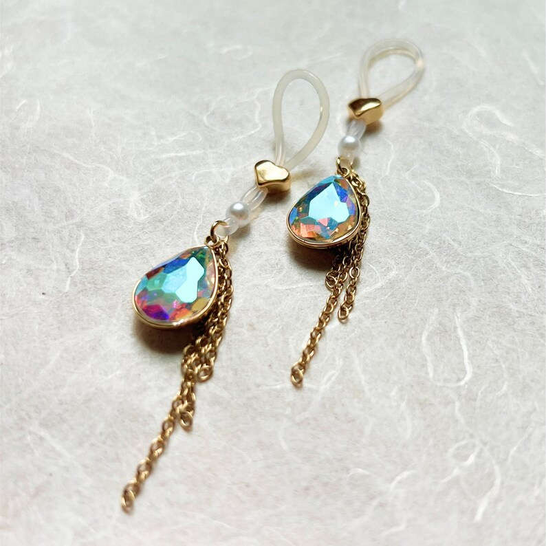 Rhinestone Nipple Jewelry-Thyye