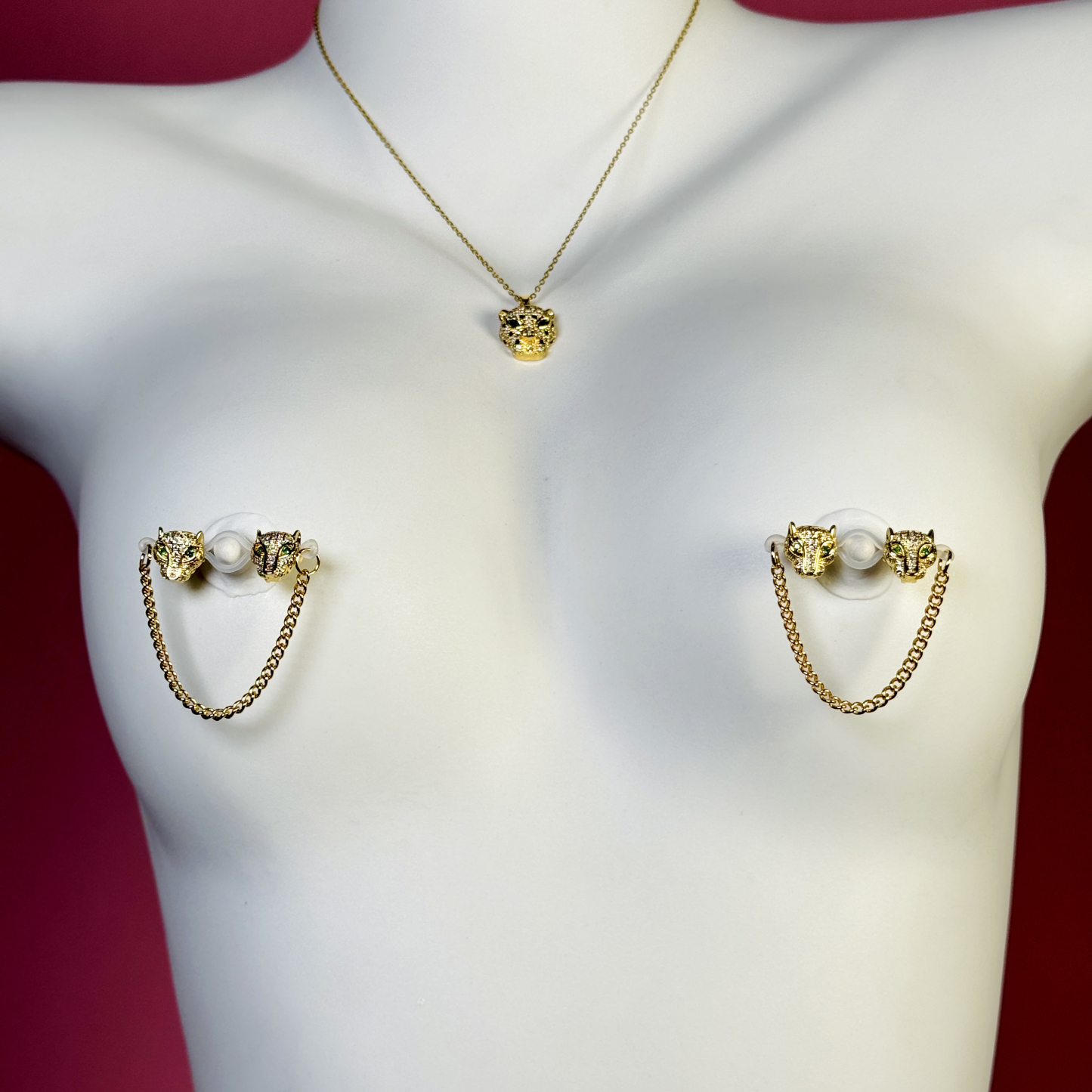 18K Gold & Silver Panther Luxe Set