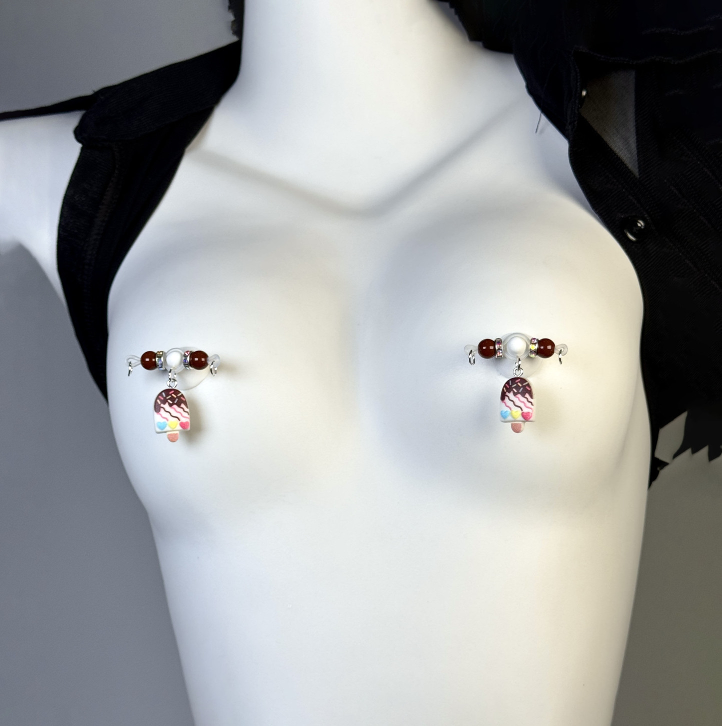 Cute Food Nipple Chain
