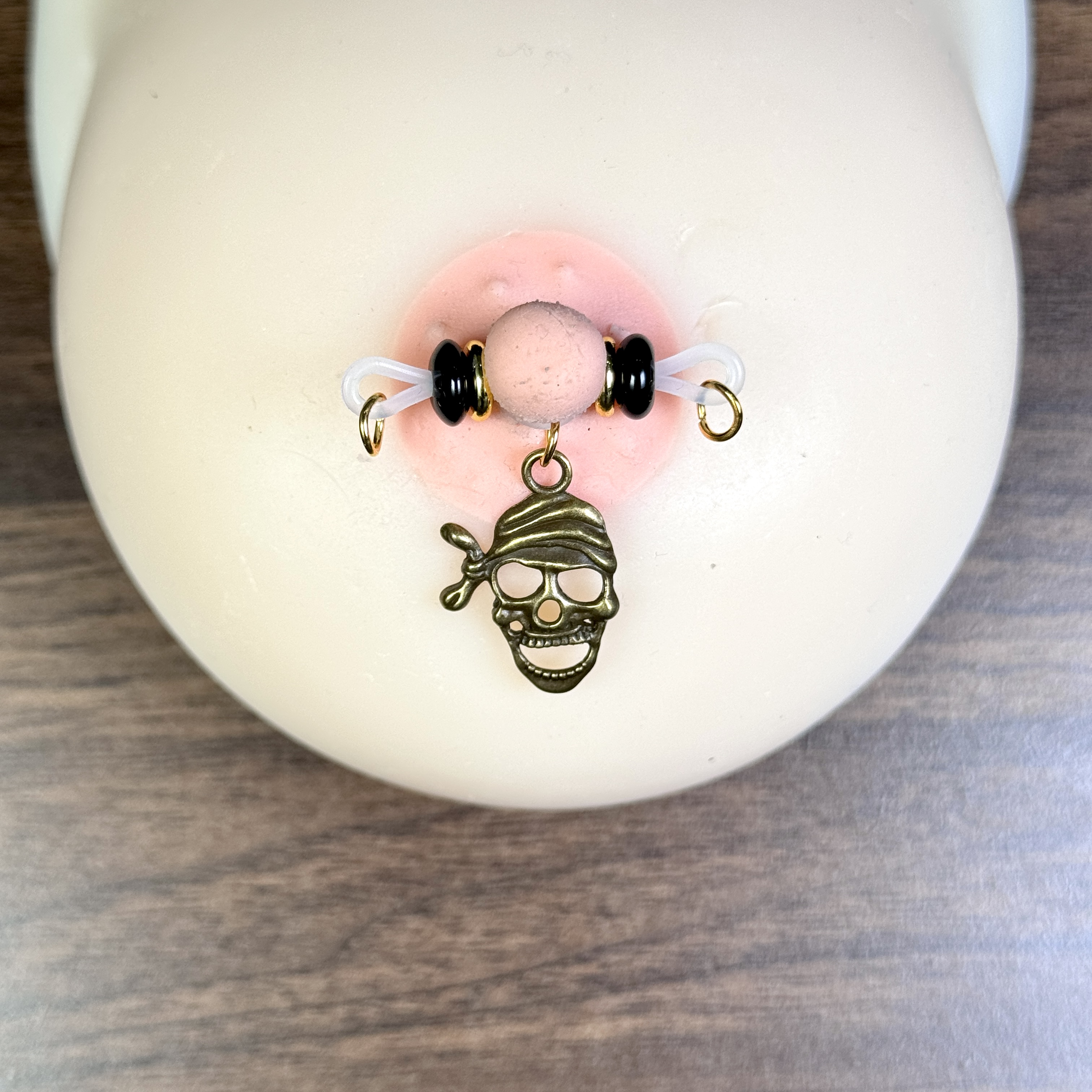Pirate Skull Gothic Nipple Jewelry