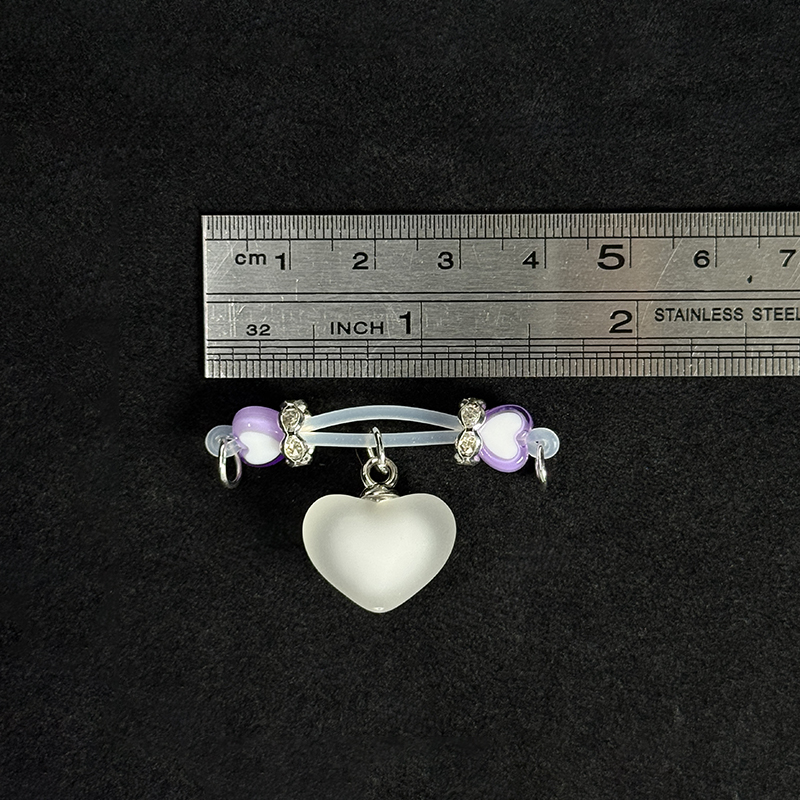 HeartGlow Nipple Charm