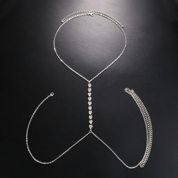 Bohemian Heart-Shaped Body Chain