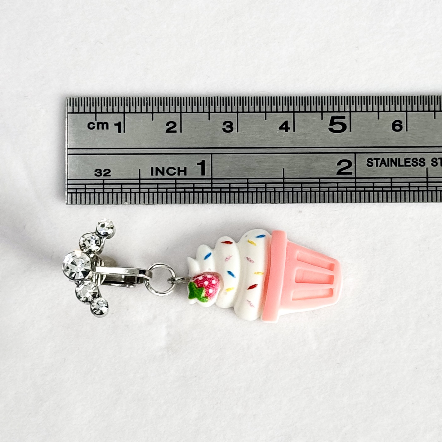 Strawberry Cream Non-Piercing Navel Clip