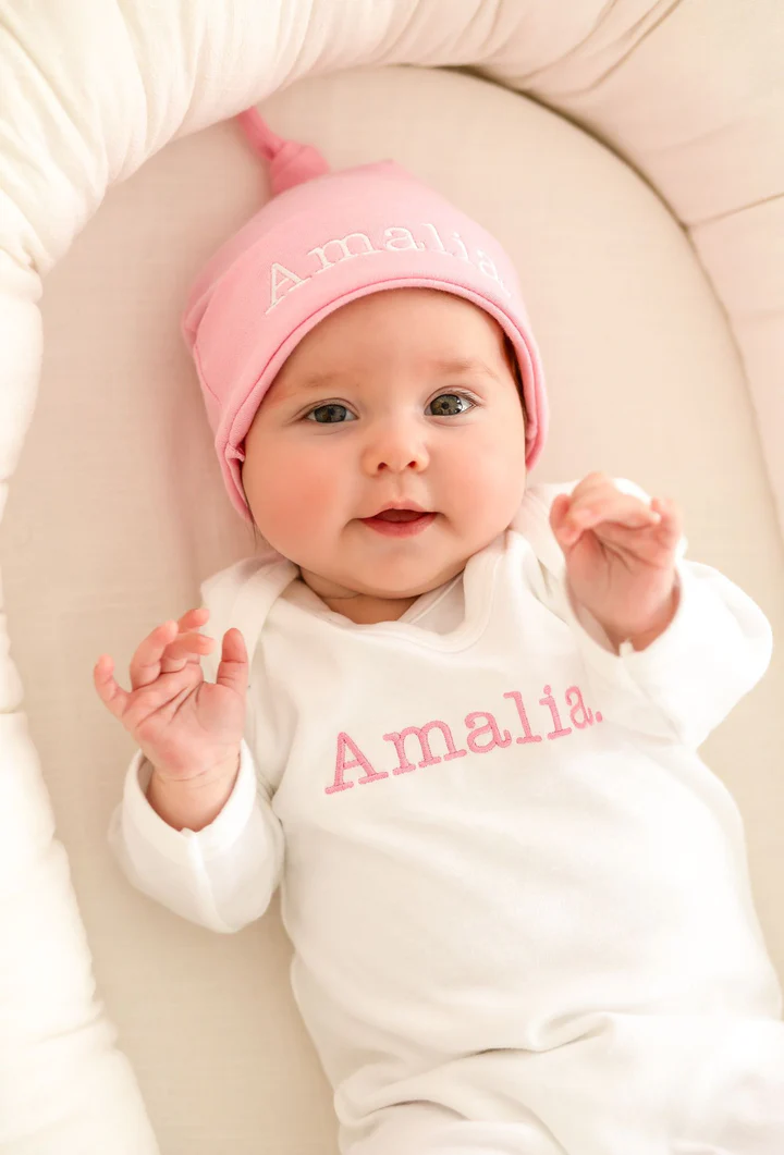 BABY HAT - EMBROIDERED-Thyye