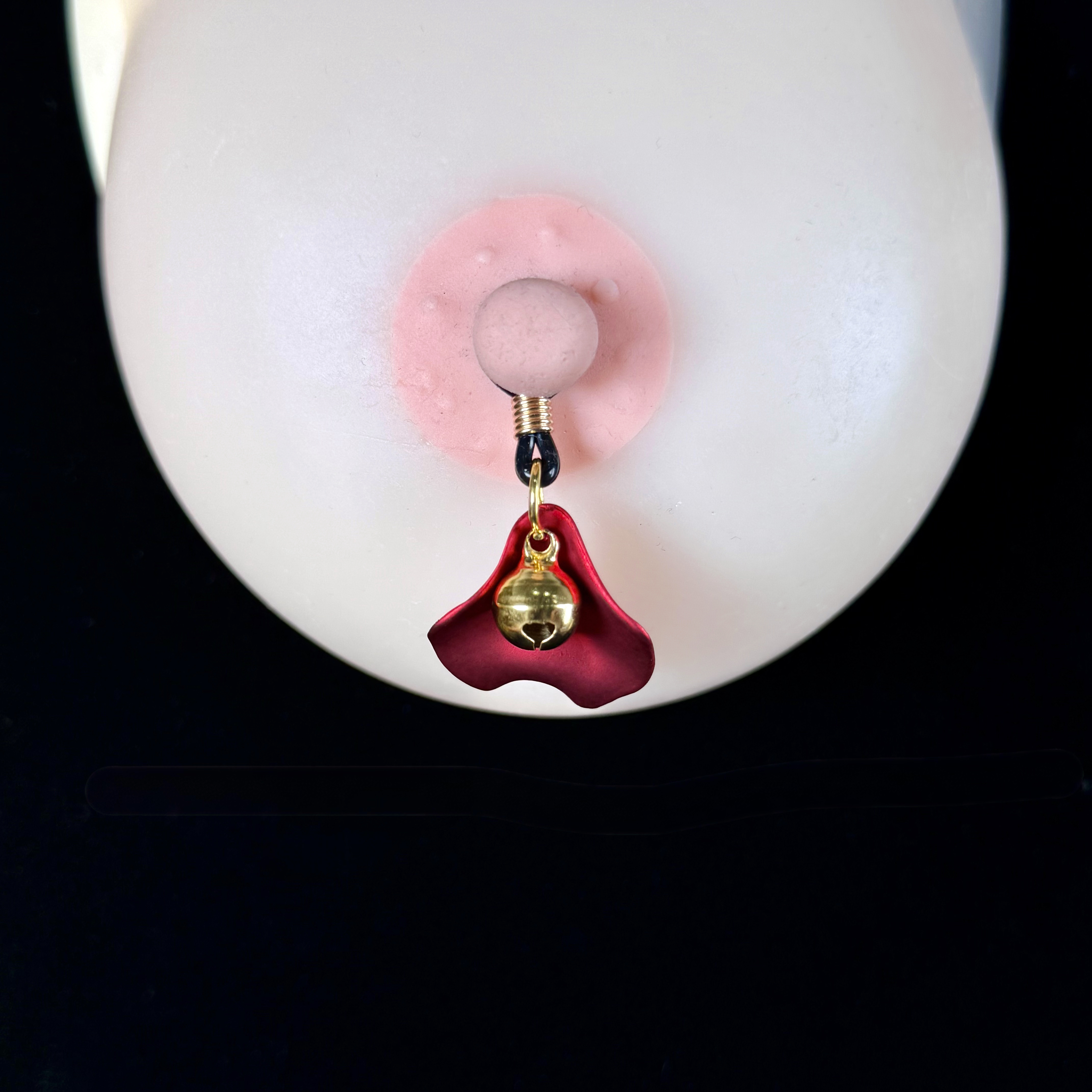 Ruby Bell Charm