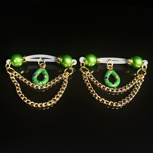 Gold Craft Resin Charm Clip