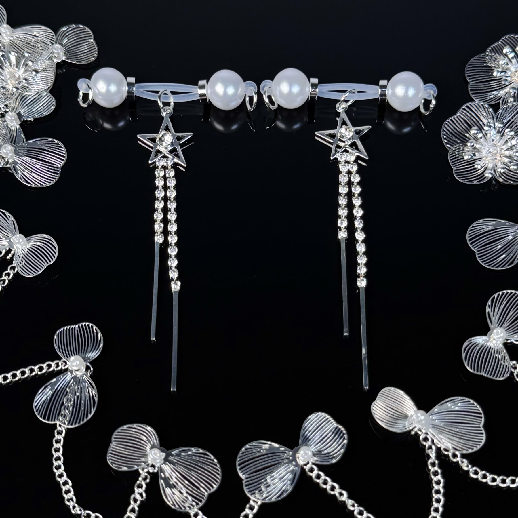 Starlight Pearl Chain Set