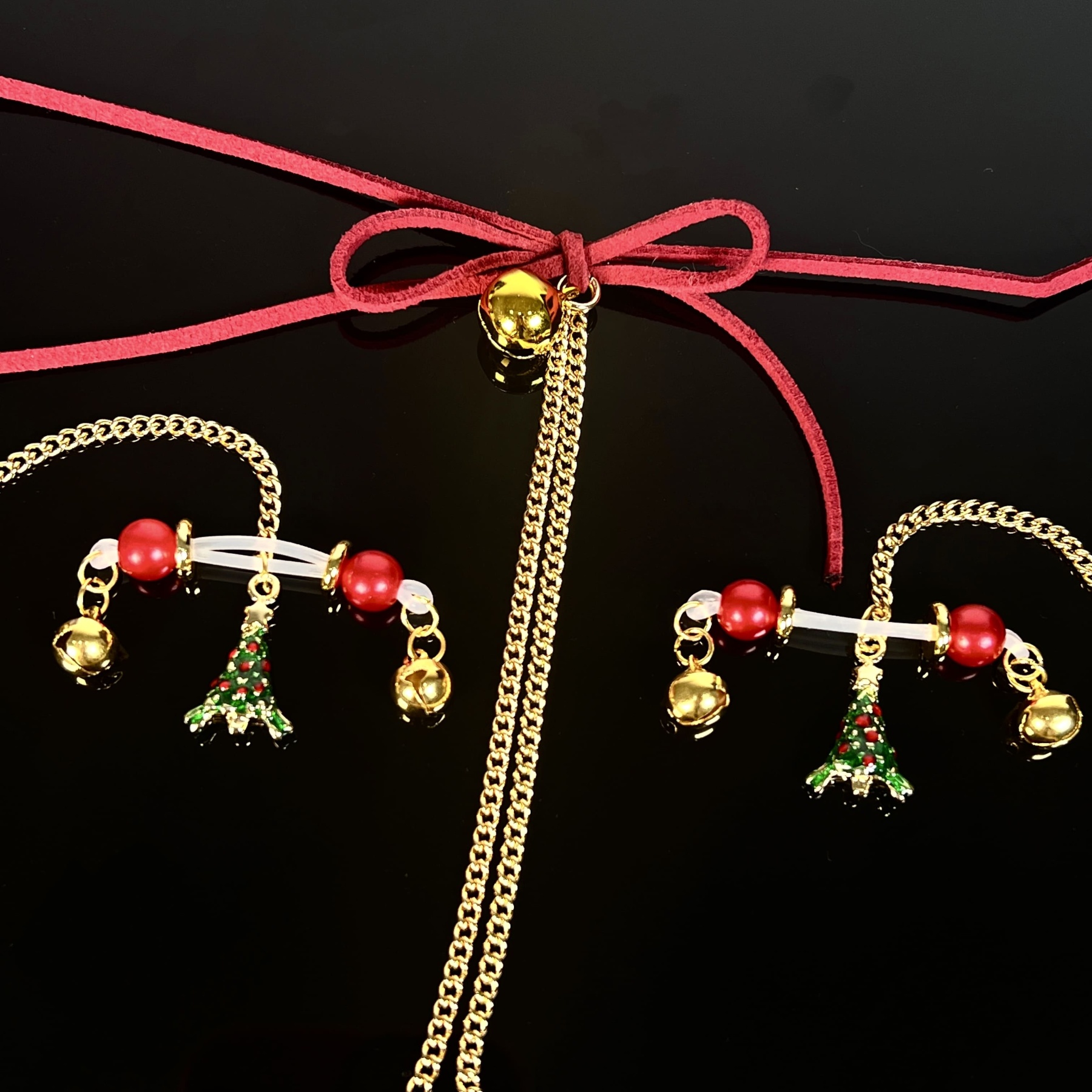 Naughty Halo Christmas Clip