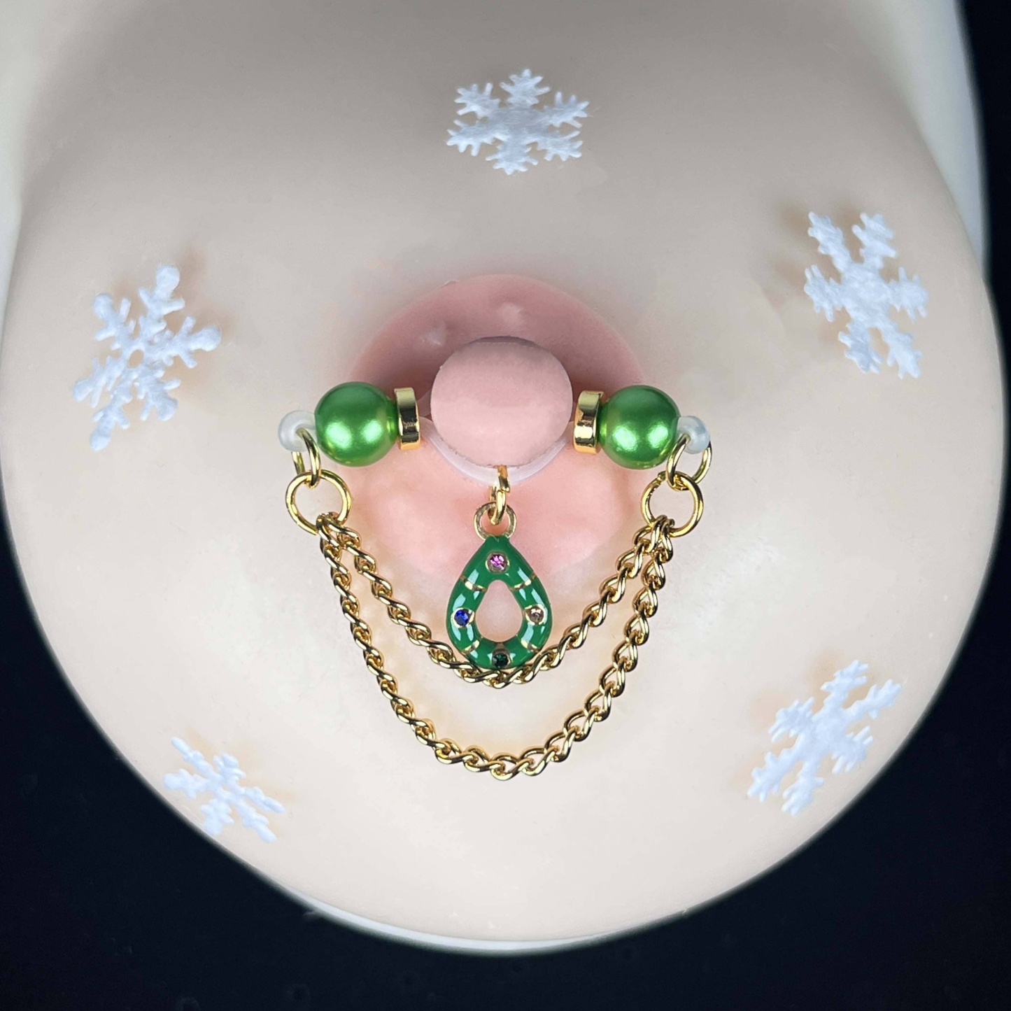 Gold Craft Resin Charm Clip