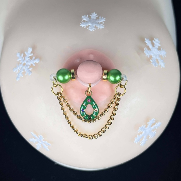 Gold Craft Resin Charm Clip