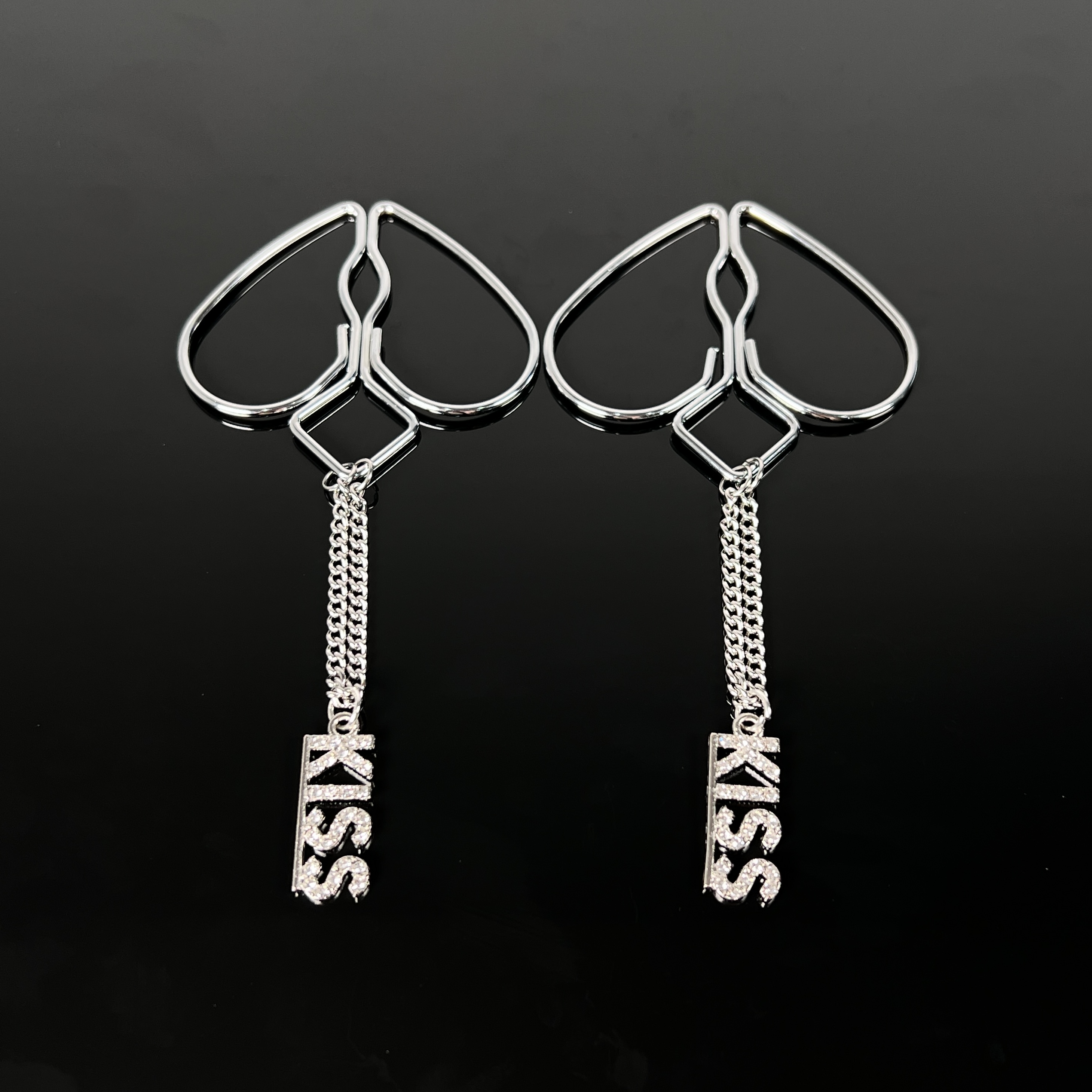 Bold KISS Men’s Nipple Jewelry