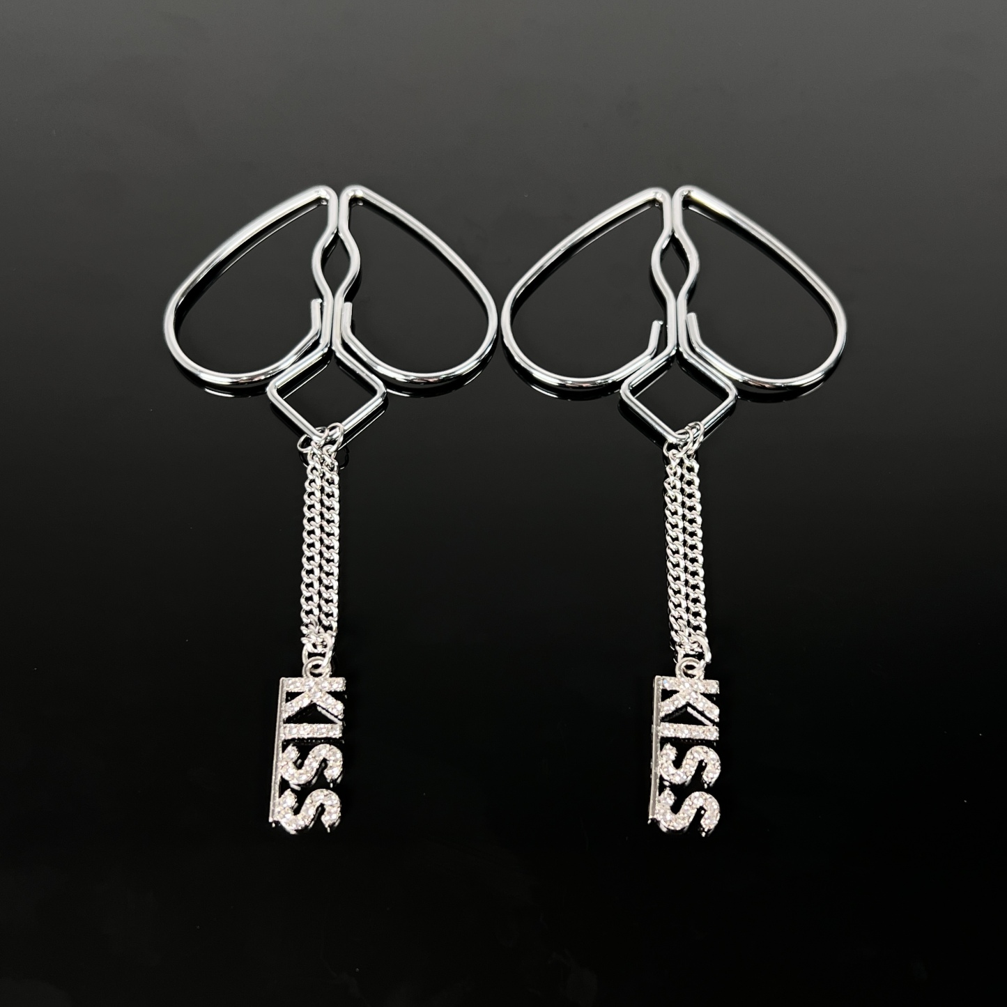 Bold KISS Men’s Nipple Jewelry