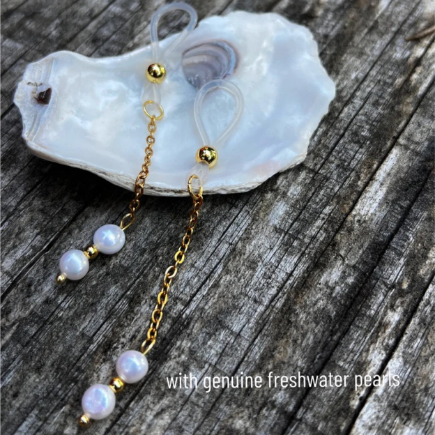 Real Pearl Nipple Non-Piercing