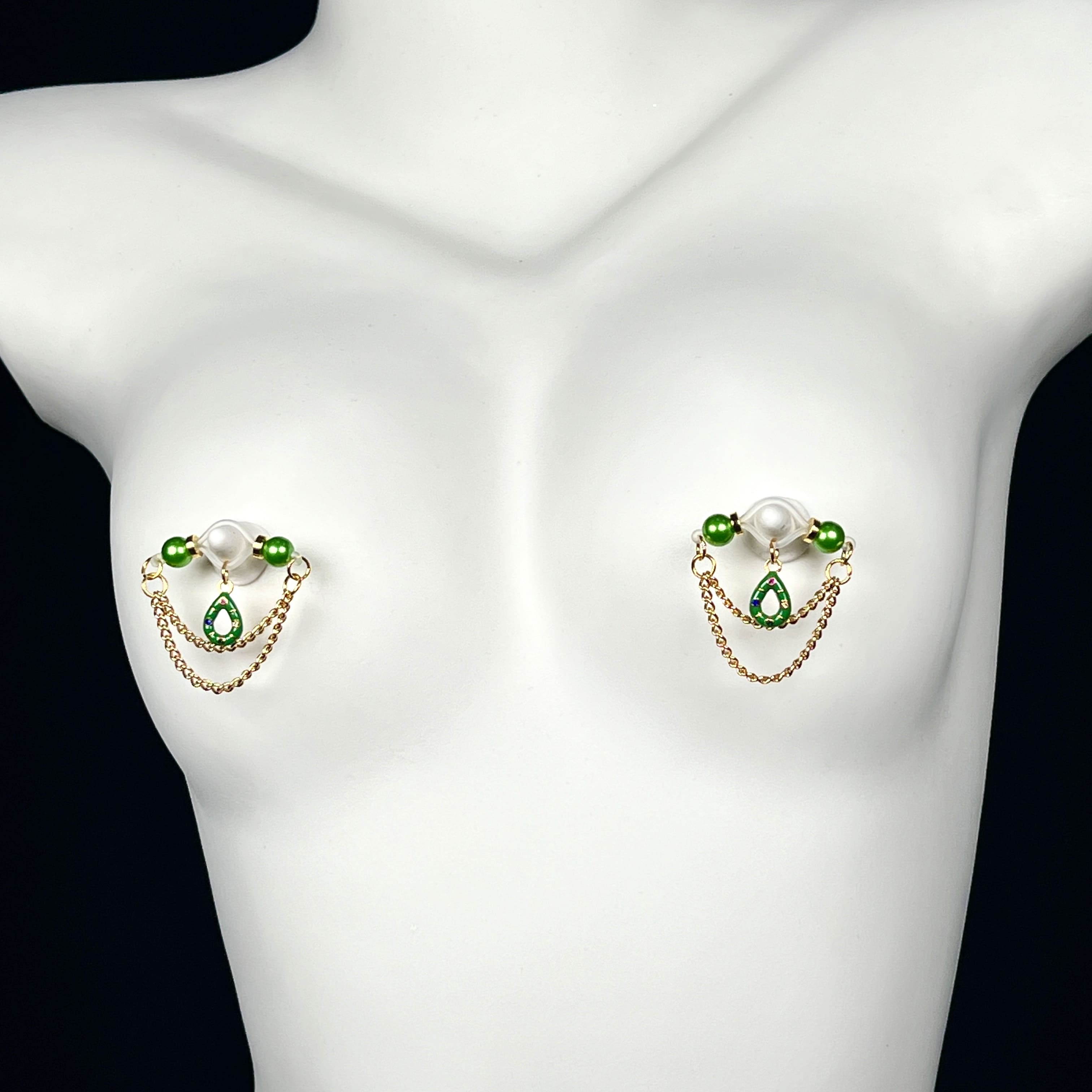 Gold Craft Resin Charm Clip