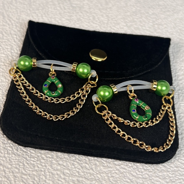 Gold Craft Resin Charm Clip