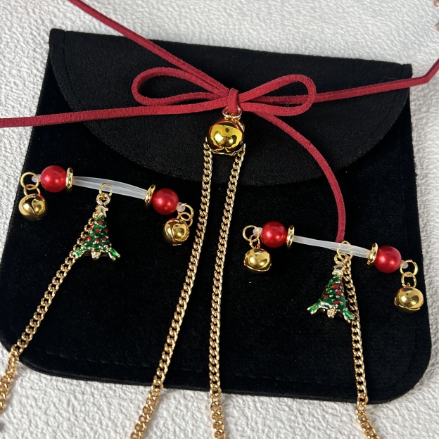 Naughty Halo Christmas Clip