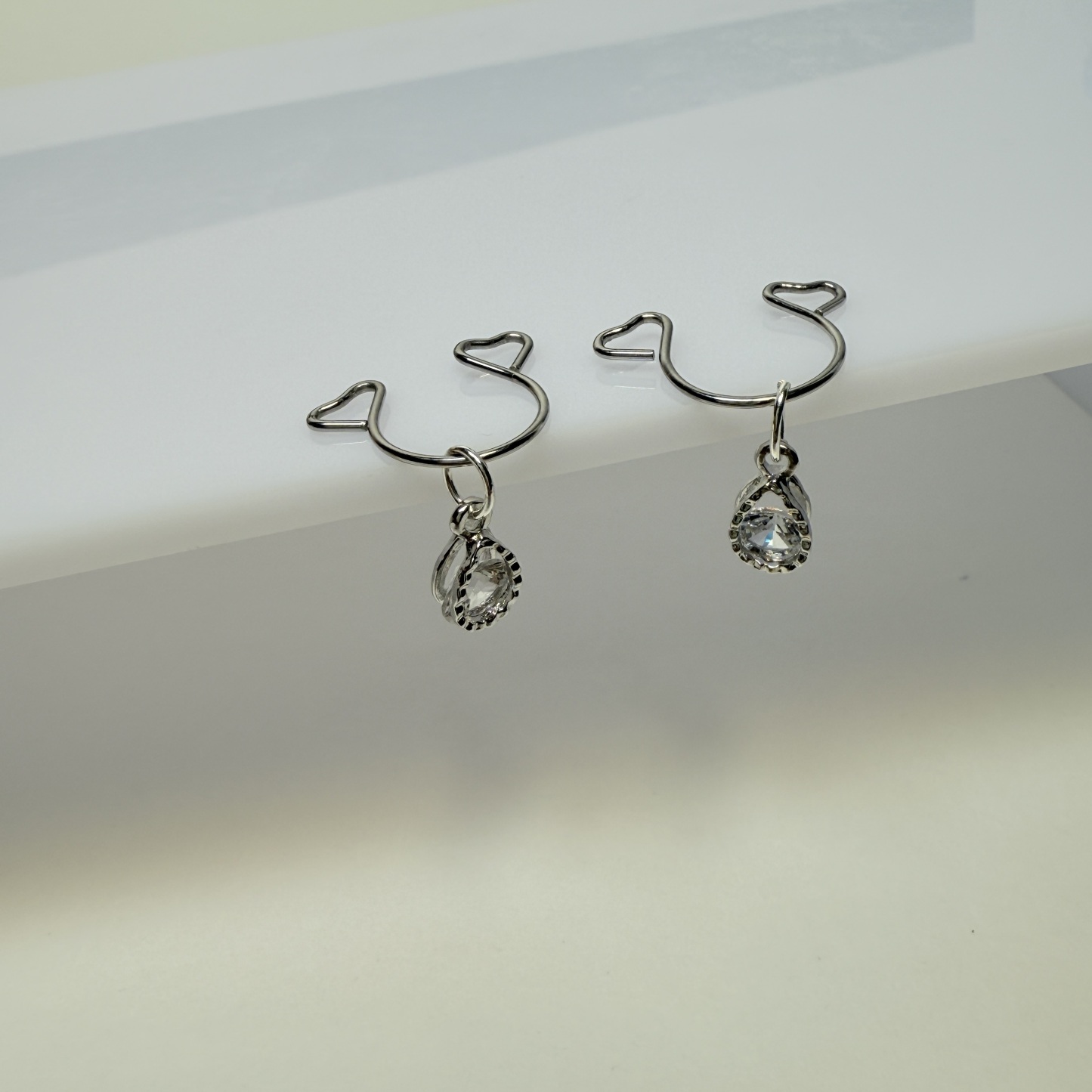 Adjustable fake nipple decoration - exquisite diamond