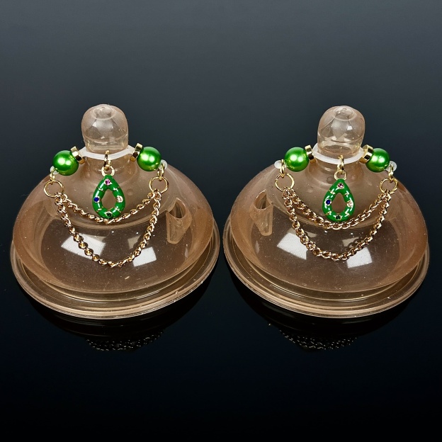 Gold Craft Resin Charm Clip