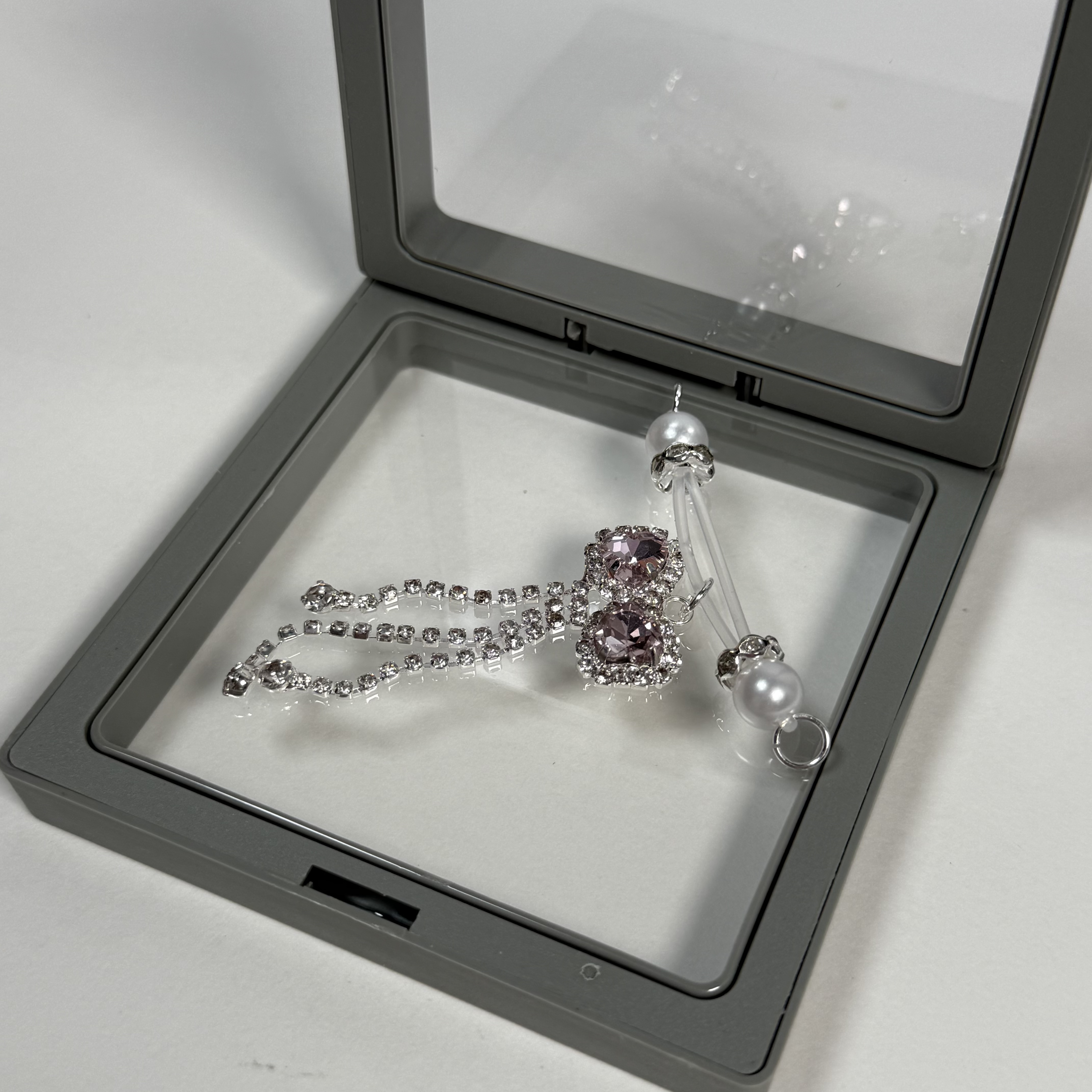 No-hole adjustable - crystal bow