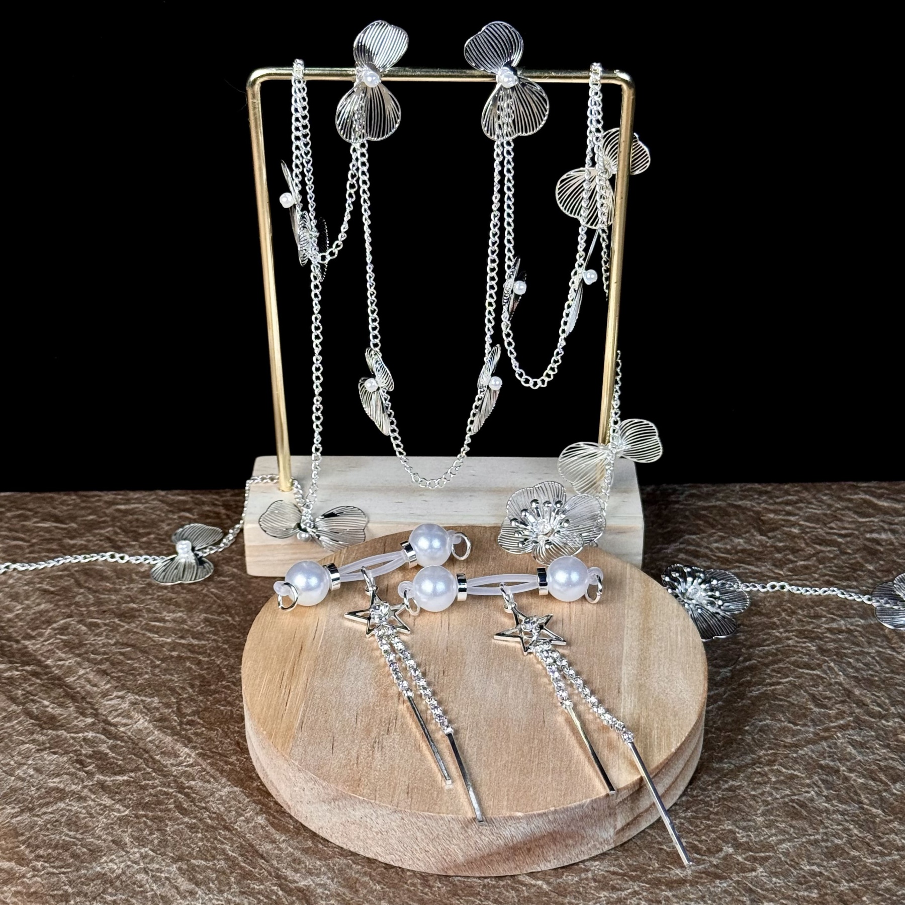 Starlight Pearl Chain Set