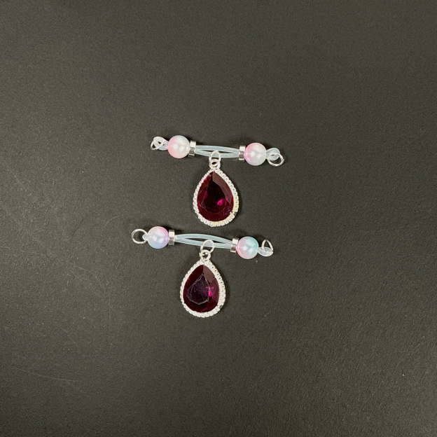 Anti-detachment nipple decoration