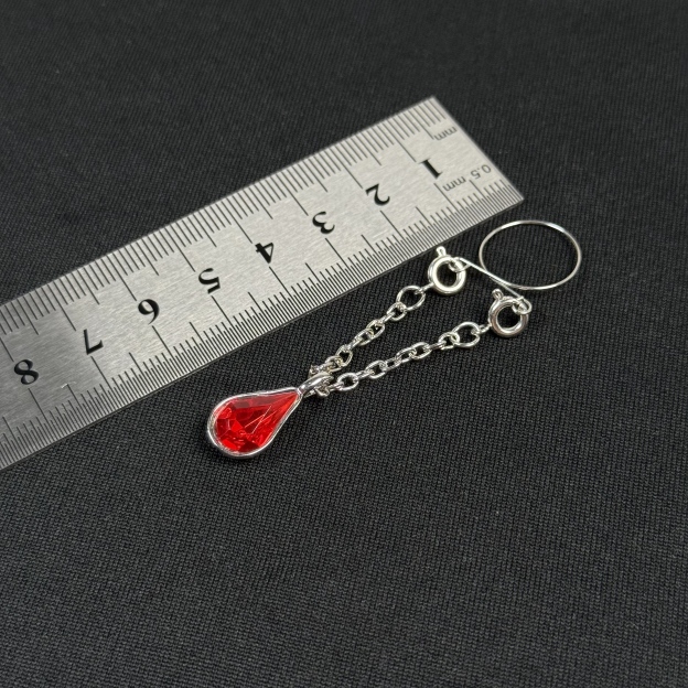 Anti-detachment spring-loaded nipple decoration