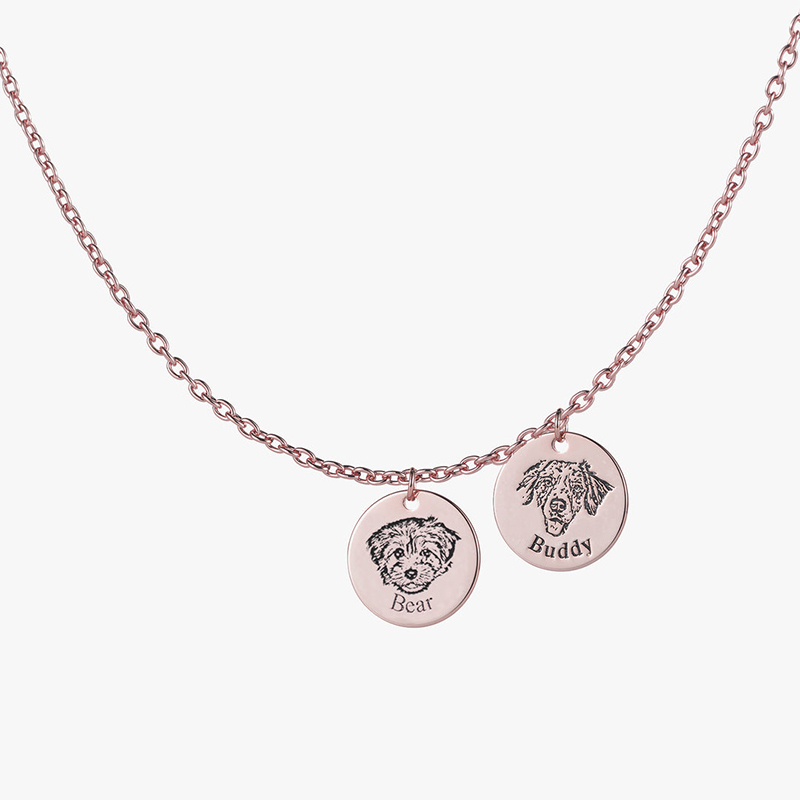 Pet Face Necklace-Thyye