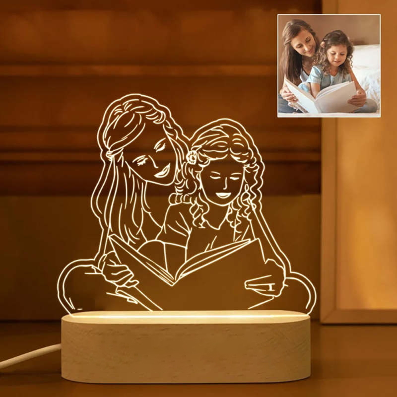 Custom Portrait Night Light-Thyye