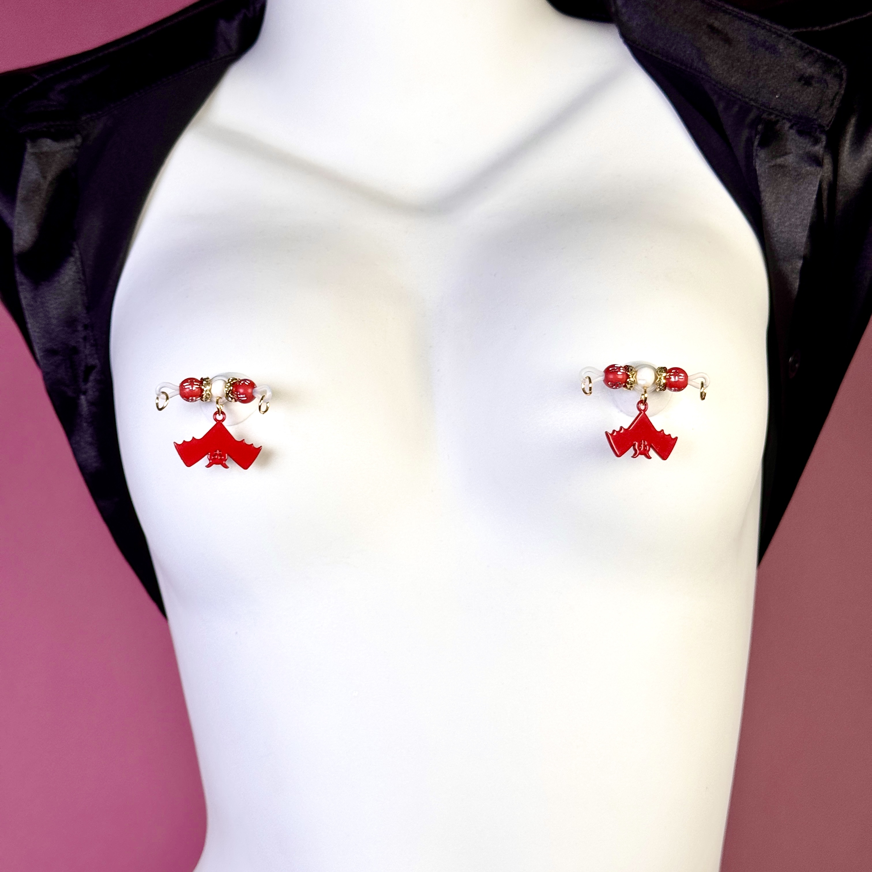 Vampire Bat Non-Piercing Nipple Clamp