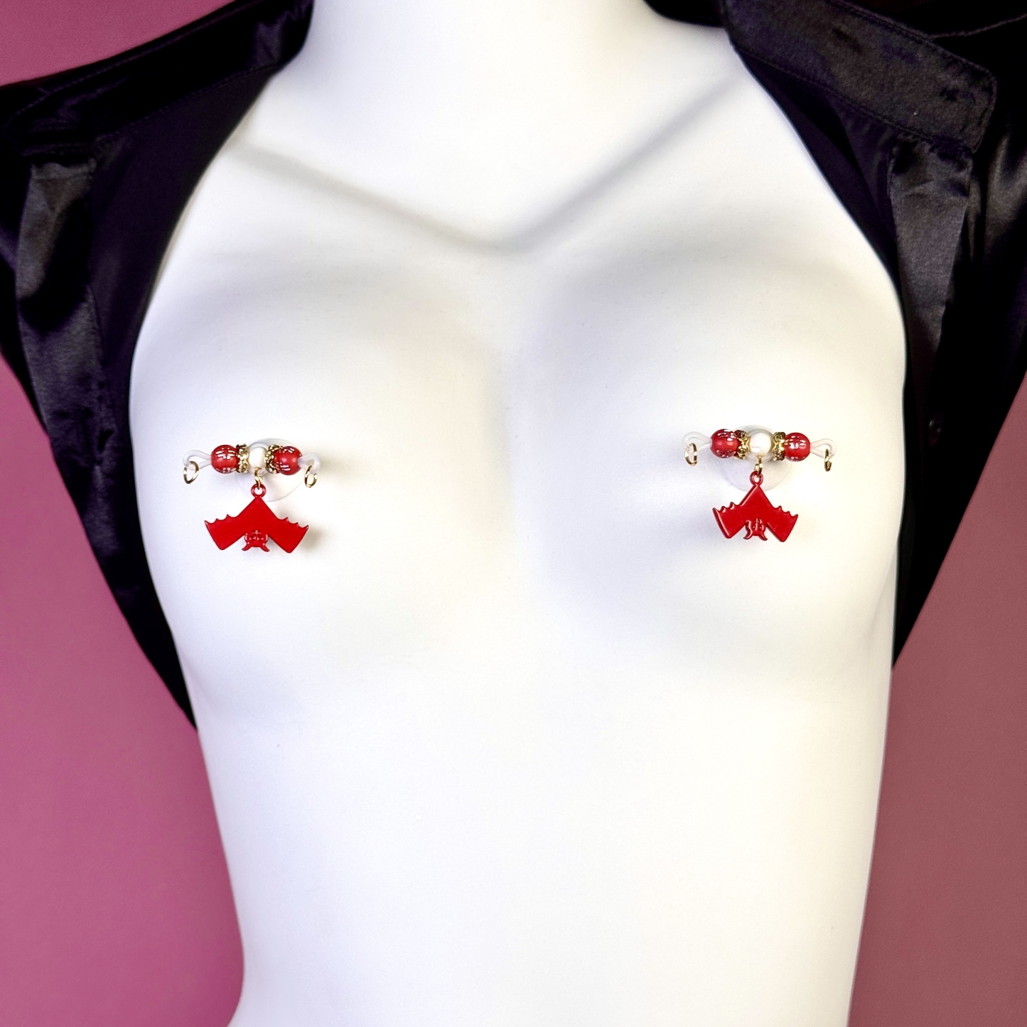 Vampire Bat Non-Piercing Nipple Clamp