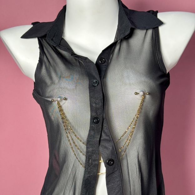 Bling Bliss Nipple Chain