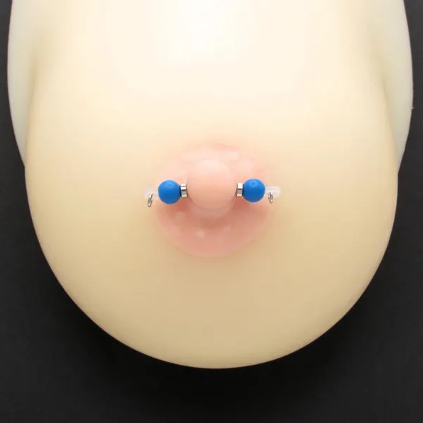  Fake nipple piercing 