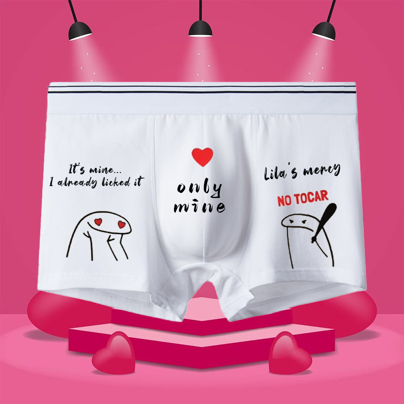 Customized language boxer briefs-Thyye