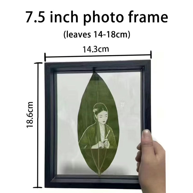 Personalized Photo Leaf Carving-Thyye